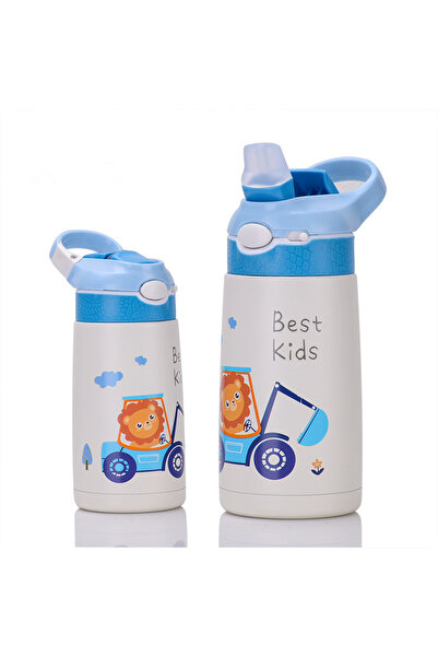 Choice 400ML Blue 400ML Children Thermos Water Bottle Kids Thermos Mug Baby D...