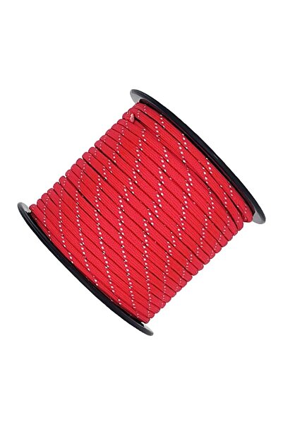 Choice22 30M red 50/100m Multifunctional 7 Core Reflective 550 Paracord Rope ...