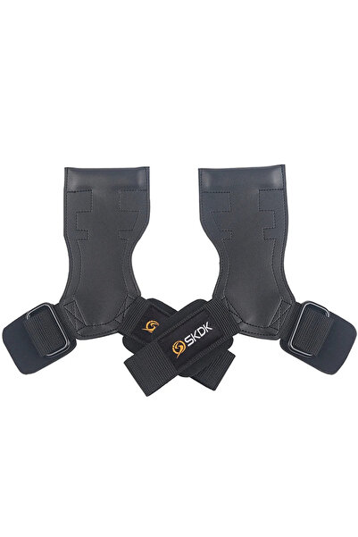 Choice Free Size Black Weight Lifting Grip Pads Crossfit Bodybuilding Palm Pr...