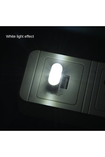 Choice4 مصباح ليلي LED صغير يعمل بمنفذ USB، أبيض، 5 قطع، 5 قطع/عبوة، مصباح لل...