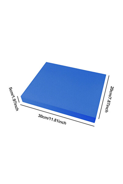 Choice3 Blue Yoga Balance Pad Anti Slip Exercise Balance Pad Fitness Balancin...