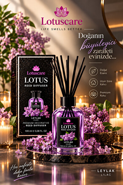 Sarıoğlu DTM Leylak bambu çubuklu oda kokusu 100ML