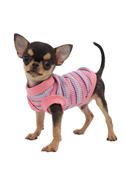 Choice XS（old） Pink Rib Dog Shirt Vest for Small Dogs Chihuahua Puppy Clothes...