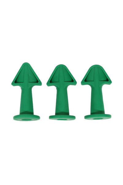 Choice1 green 3Pcs Caulk Nozzle Applicator Silicone Caulking Tools Sealant Fi...