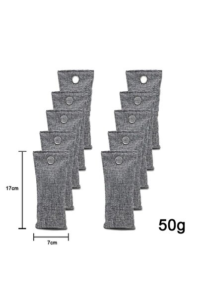 Choice 50g-10pcs 10Pcs Natural Bamboo Charcoal Bags Air Purifying Activated C...