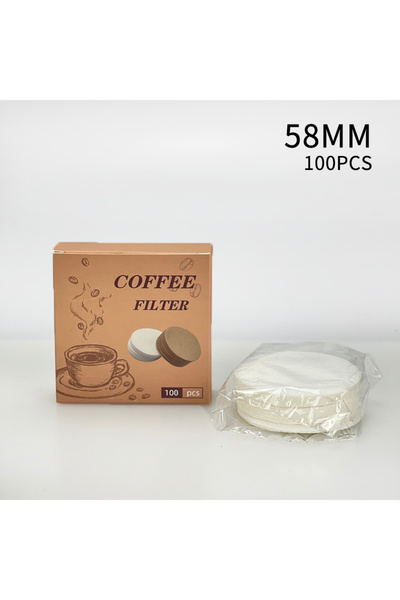 Choice فلاتر قهوة ورقية مقاس 58 مم، فلاتر إسبريسو مقاسات 51 مم و53 مم و58 مم،...