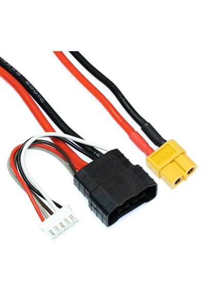 Choice 4STRXIDXT60 2S/3S/4S Lipo Battery Charge Adapter Cable XT60 Female to ...