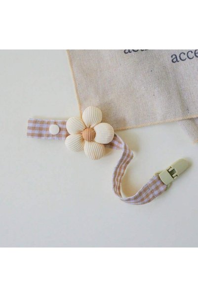 Choice6 Rice flower 1PCS Cute Bear Baby Pacifier Clip Chain Dummy Holder Soot...
