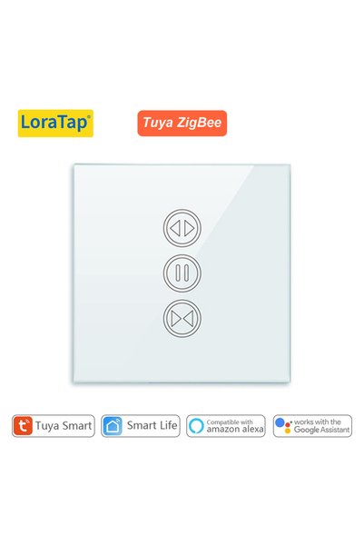 Choice 3 PACK LoraTap Tuya Smart Life ZigBee 3.0 Curtain Blind Switch for Rol...