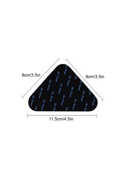 Choice triangle 12pcs 12PCS Carpet Non-slip Sticker Reusable Water Proof Anti...