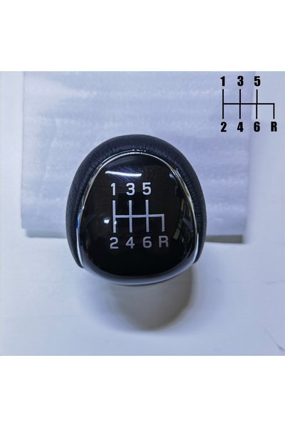 Choice3 black 6 speed 246R 5/6 Speed Gear Shift Knob for Ford Mondeo 4 Mk4 Fo...