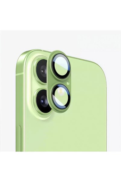 Choice For iPhone 17 green For IPhone 17 6.3inch Camera Lens Protector, Metal...