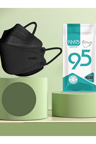 Choice1 black New fashionable disposable 3D stereoscopic KN95 mask with high ...