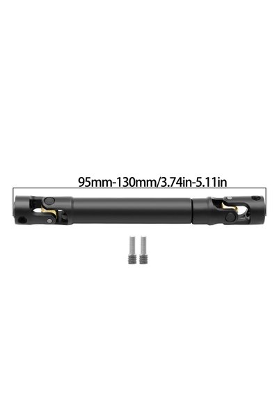 Choice black-L95MM Metal Internal Spline Drive Shaft Universal Joint Drivesha...