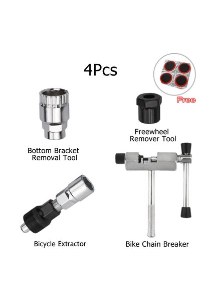 Choice7 4 Kinds Repair Tool2 Bicycle Repair Tool Kits Chain Breaker Crank Pul...