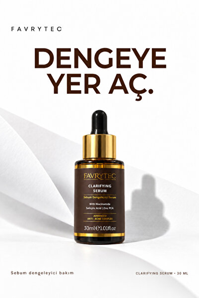 Favrytec Clarifying Serum – Arındırıcı ve Sebum Dengeleyici Serum