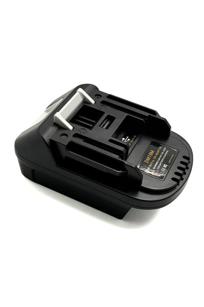Choice محول بطارية DM18M لبطاريات ديوالت 18 فولت-20 فولت وبطاريات ميلووكي 18 ...