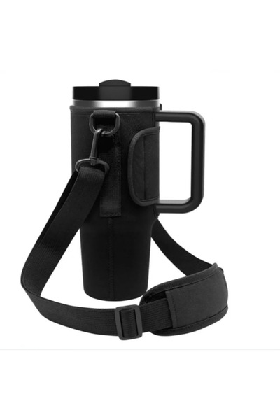 Choice black 1PC Water Bottle Carrier Bag for Large Capacity Tumbler Cup with...