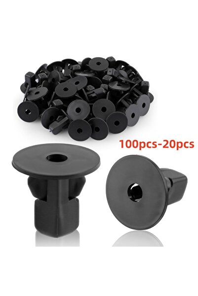 Choice1 50pcs 100pcs 8mm Fastener Clips Screw for Toyota fender Bumper Rivet ...