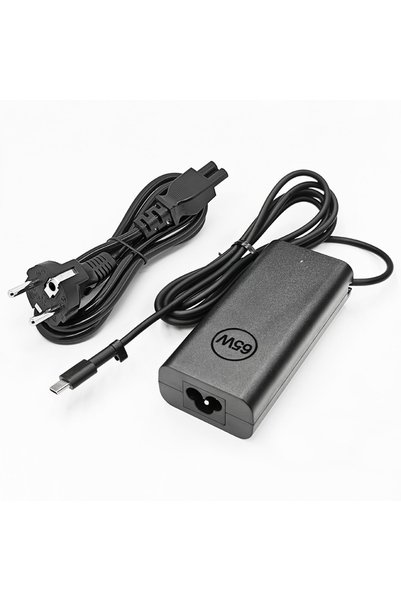 Choice شاحن لابتوب USB-C بقوة 65 واط مع قابس أوروبي لأجهزة ديل لاتيتيود 7420 ...