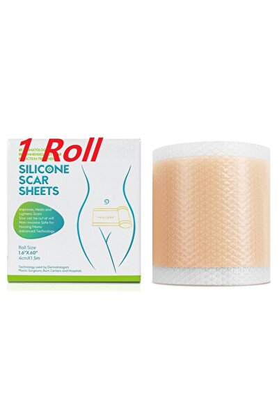 Choice 1roll 4cmx150cm Silicone Scar Sheets Removal Strips Silicone Gel Scar ...
