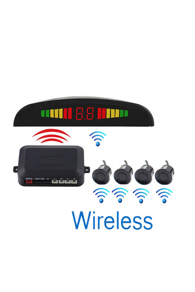 Choice Rear Wireless Car Auto Parktronic LED Parking Sensor with 4 Reverse Ba...