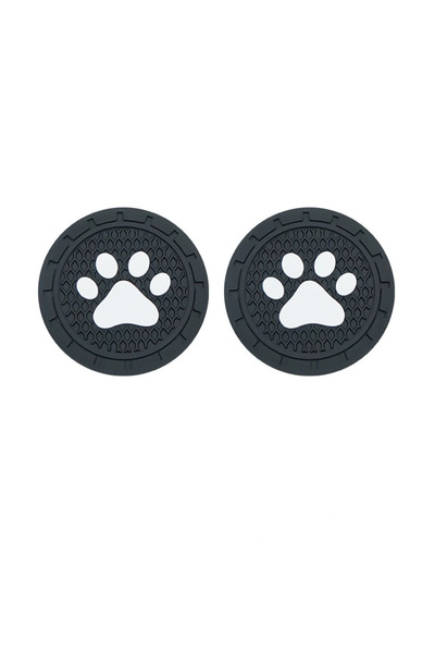 Choice 2Pcs 2Pcs/set Paw Silicone Car Coasters Universal Fit Anti-Slip Cup Ho...