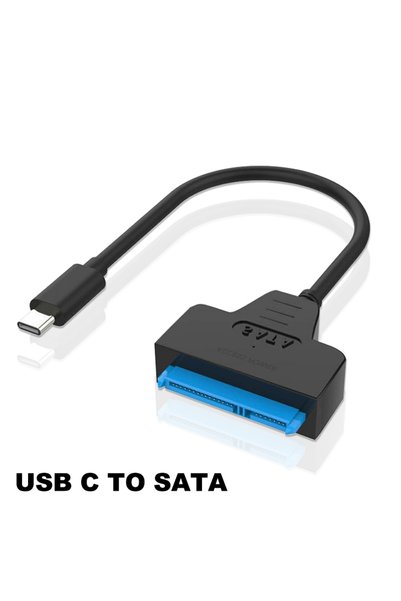 choice2 Type C SATA to USB3.0 Cable USB Type C to SATA III Hard Driver Adapte...