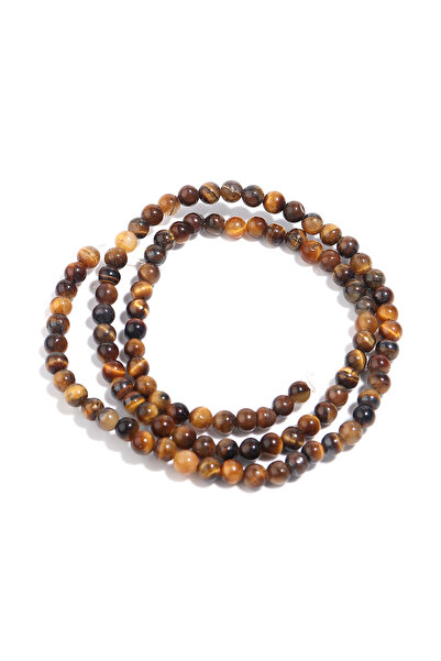 Choice1 4mm approx 95pcs 4/6/8/10/12/14mm Yellow Tiger Eye Stone Beads Loose ...