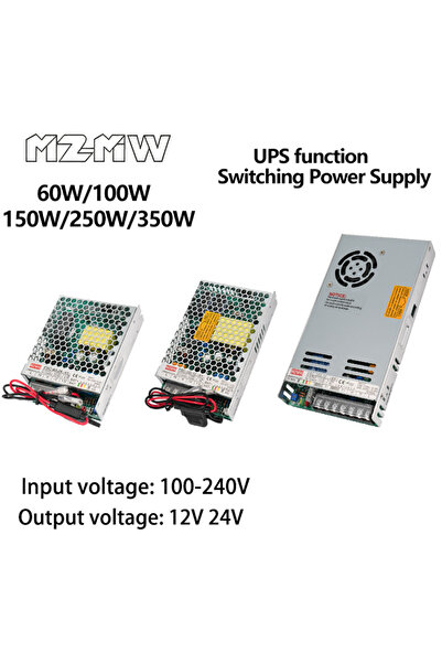 choice2 350W 12V 100-240V Switching Power Supply UPS Function 60W 100W 150W 2...