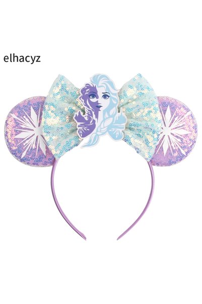 Choice3 MQ162-11 Mickey Cartoon Olaf Headbands for Kids Cute Snowman Ears Hai...