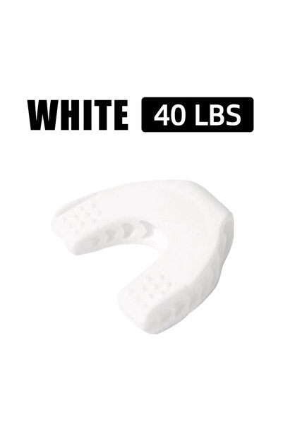 Choice White (40LBS) U Shape New Facial Jaw Exerciser And Neck Toning Jawline...