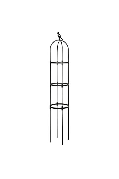 Choice 3 floors Black 1Set Climbing Plant Trellis Garden Support Cages For Fl...