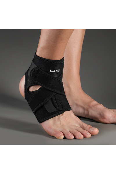 Choice One size (45-85kg) Black 1PC Neoprene Adjustable Ankle Support Brace