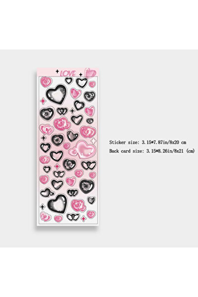 Choice9 TKMJ Korean Stickers Wholesale Original Transparent Bubble Ins Style ...