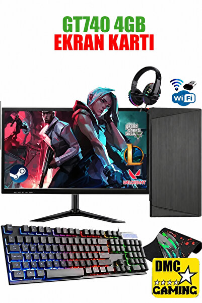 Dmc N240x I5 2400 (4 ÇEKİRDEKLİ) 16gb,256gb Ssd,gt740 4gb 128bit,19''monitör,...