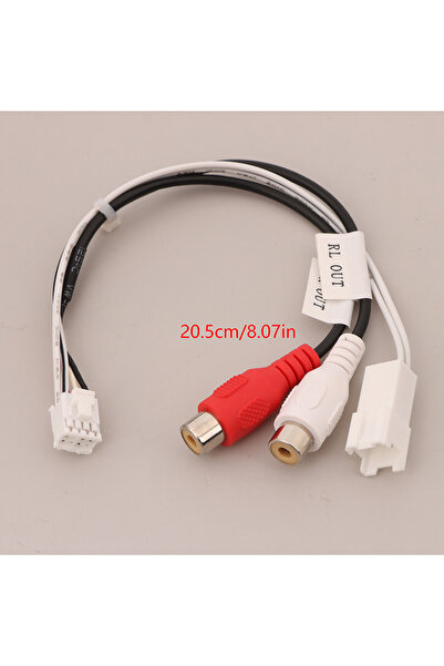Choice Multicolor 8P RCA RR RL Audio Output Male\Female Plug Cable Android Ca...