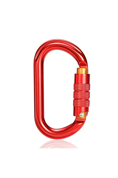 Choice 7108TN-Red CLIWIZ Brand 25KN Auto Safety Lock Outdoor Professional Cli...