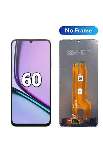 choice2 Note 60 No Frame New Display For Realme Note 50 RMX3834 LCD Display T...