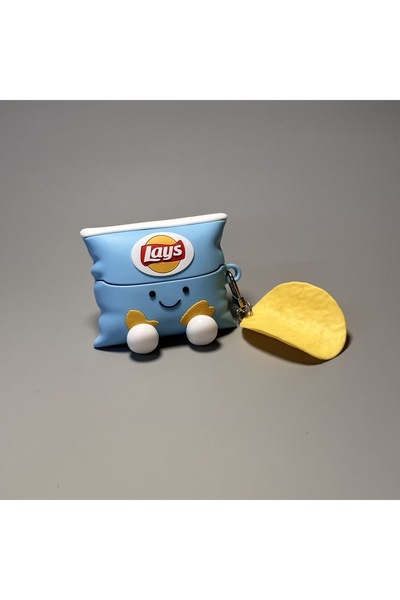 choice2 Airpods Pro3 (2025) blue Creative Interesting Potato Chips Suitable F...