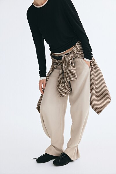 H&M Barrel Paçalı Şık Pantolon
