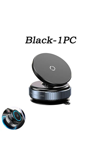 Choice1 black Magnetic Vacuum Car Phone Holder 360° Rotation Suction Cup Navi...