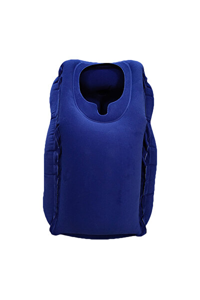 choice2 DEEP BLUE Inflatable Travel Pillow,Travel Accessories With Neck And H...