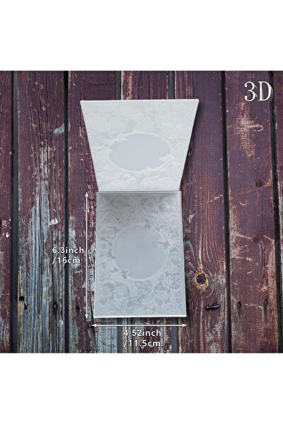 Choice FX-YA-197 Elegant Atmosphere, Ornate Floral Frame Design - 3D Embossed...