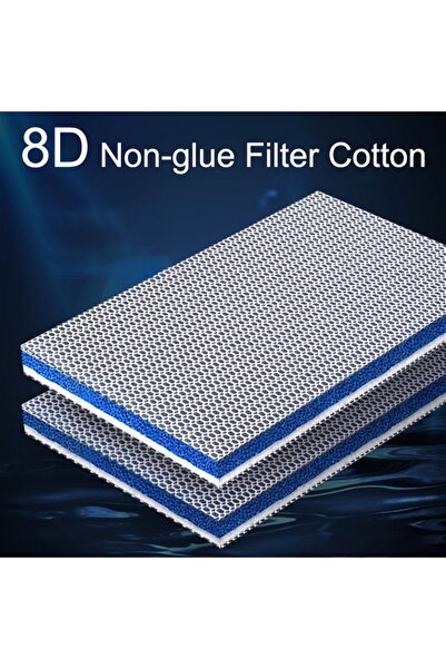 Choice 50x11x2cm 8D filter cotton Aquarium 8D Sponge Fish Pond Filter Cotton ...