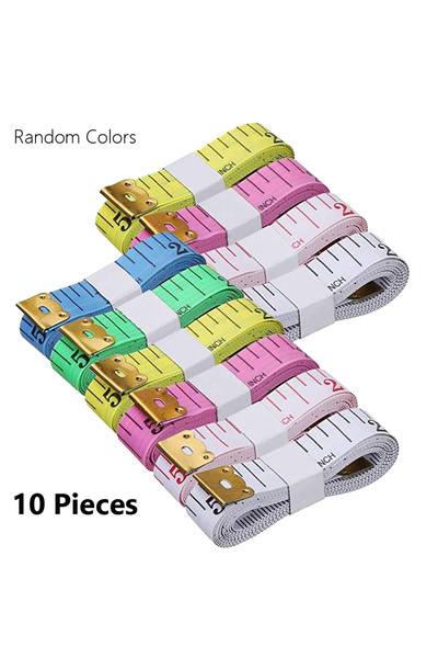 Choice1 10Pcs 1/5/10Pcs 150cm/60-Inch Soft Body Measuring Ruler Tailor Tape M...