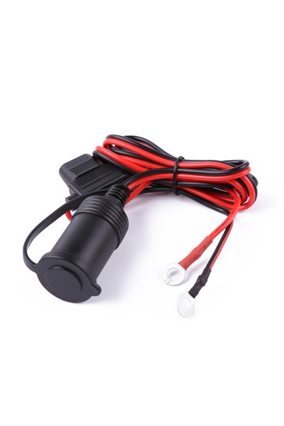 VKTECH Red 12-24V Car Cigarette Lighter Power Sket Outlet Plug For Motorcycle...