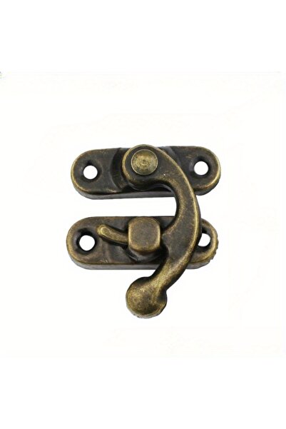 Choice Right-30pcs 30pcs Antique Bronze Swing Arm Tiny Hook Latch Locks,1.3X1...