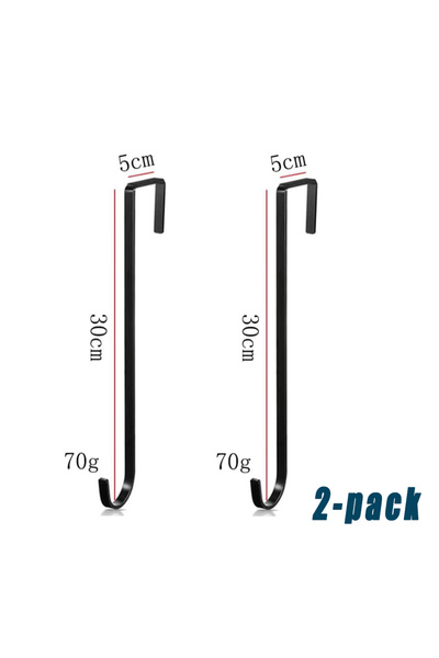 Choice 12inch - 2pc 12inch/15inch Wreath Hanger for front door, Wreath Hook O...