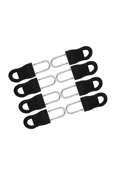Choice BLACK-S-8PCS 8 قطع رأس سحاب بديلة بدون أدوات قابلة للإزالة لحقيبة الأم...